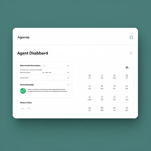Agent dashboard